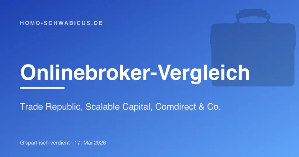 Onlinebroker-Vergleich: Trade Republic, Scalable Capital, Comdirect & Co.