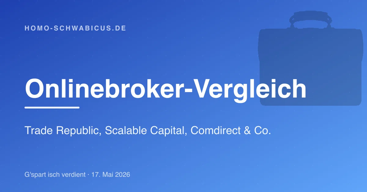Onlinebroker-Vergleich: Trade Republic, Scalable Capital, Comdirect & Co.