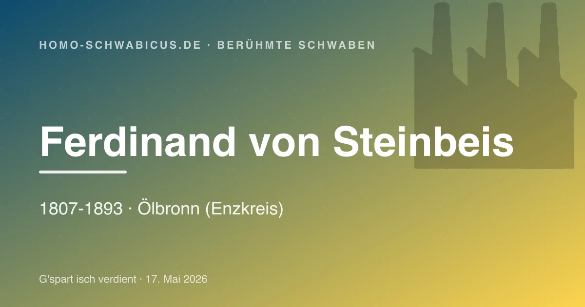 ferdinand-von-steinbeis